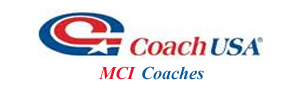 Coach USA MCI coaches